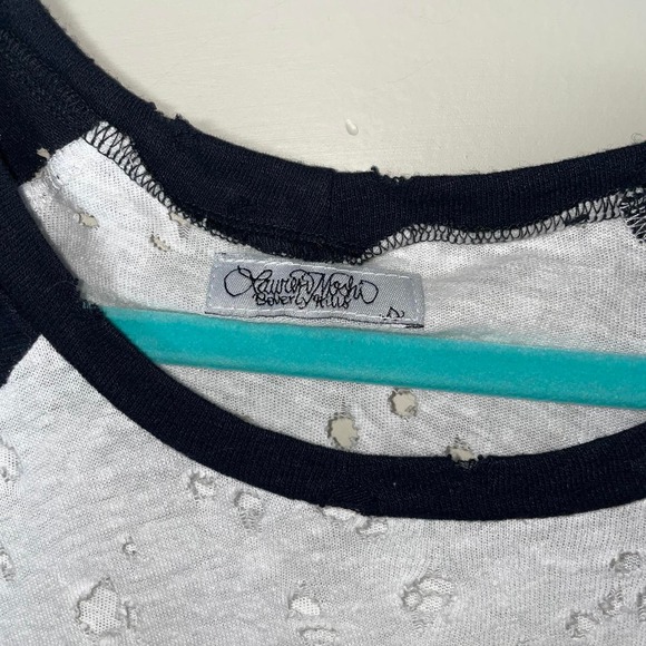 Lauren moshi distressed baseball tee - Picture 3 of 3